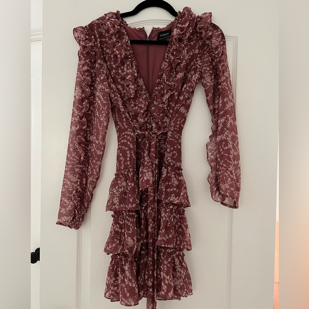 Bardot Ruffle Dress - Picture 4 of 4